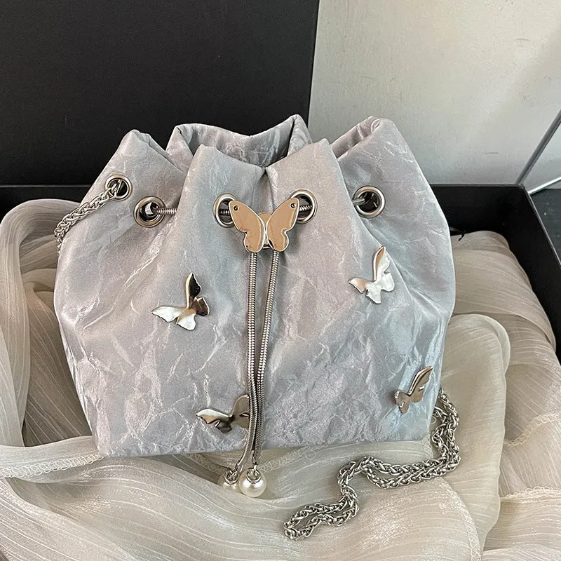 Schmetterling Verzierte Kordelzug-Handtasche