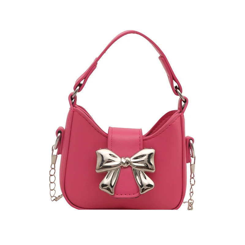 Bow Detail Mini Handtasche
