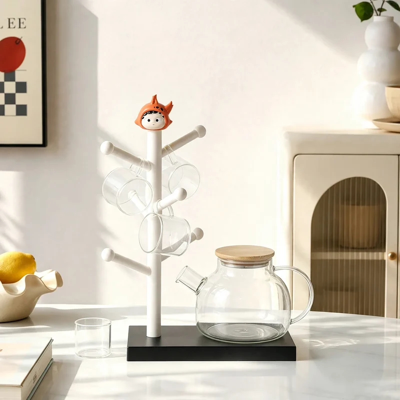 Baum-förmiges Tassenregal aus ABS-Kunststoff