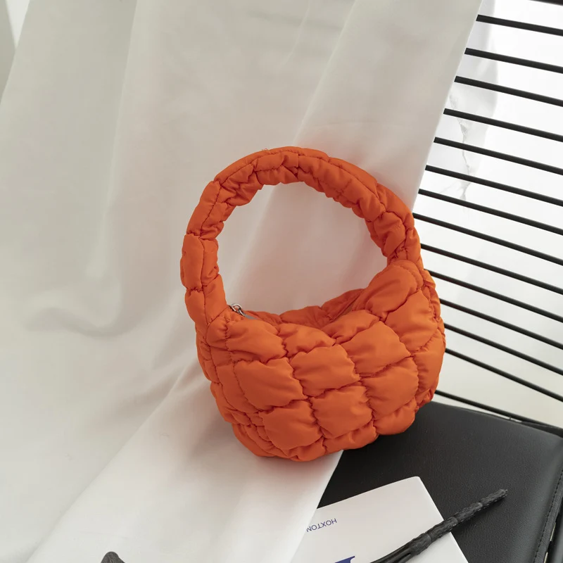 Gepolsterte Mini Schultertasche