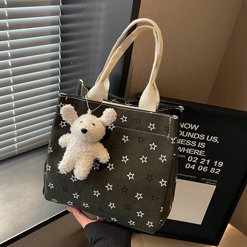 Lässige Sternmuster Mini Tote Bag