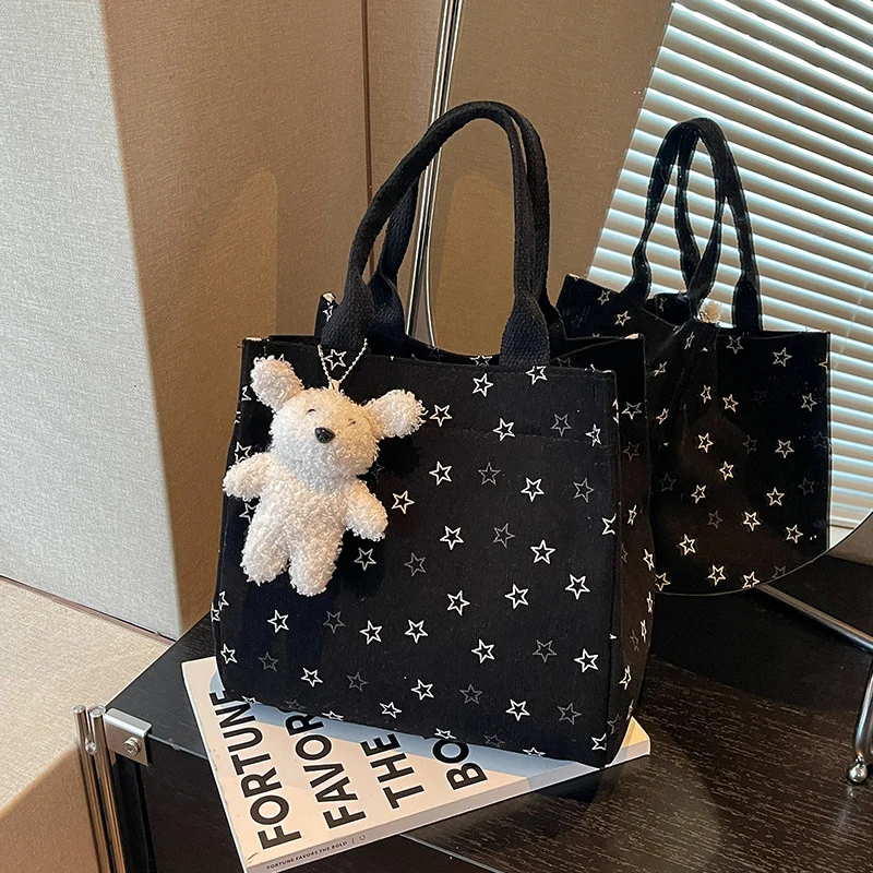 Lässige Sternmuster Mini Tote Bag
