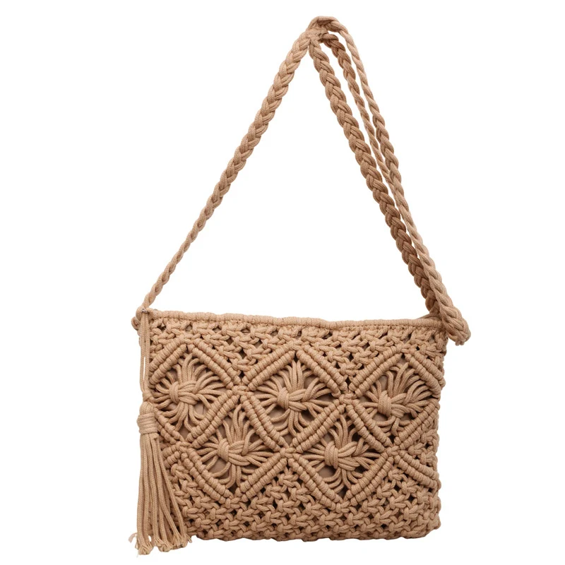 Bohemian Makramee Clutch-Tasche