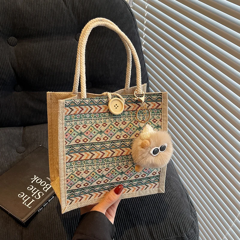 Bohemian-inspirierte Textur Tote Tasche