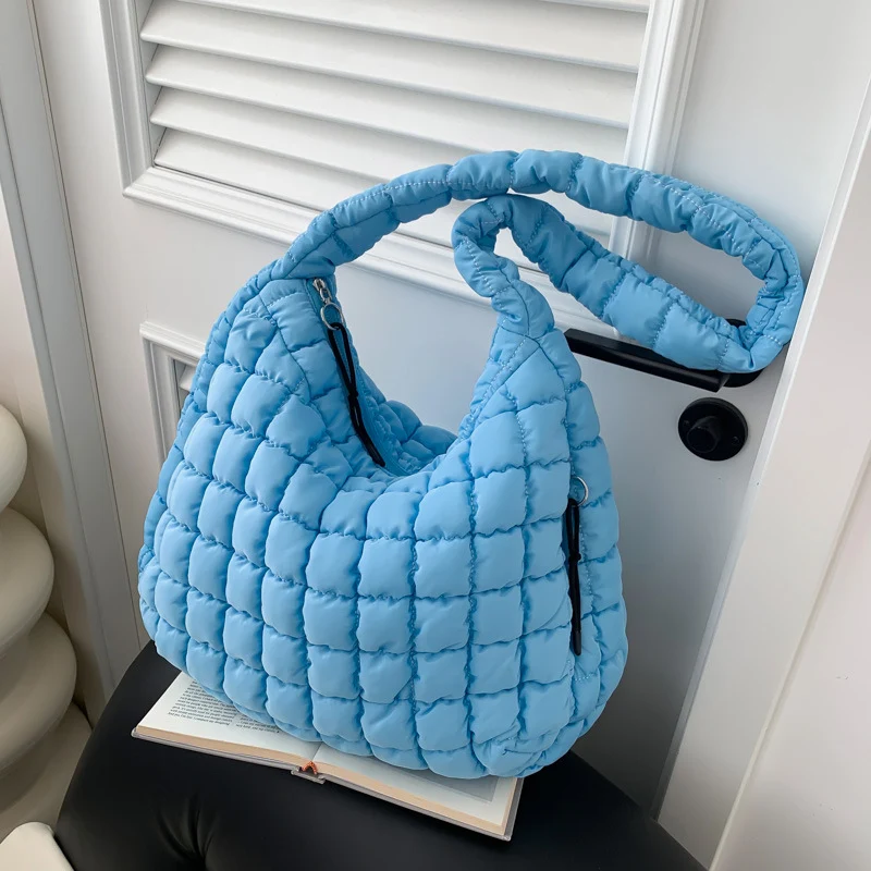 Gepolsterte Lässige Hobo-Tasche