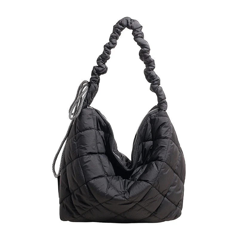 Gepolsterte Puffer Schultertasche