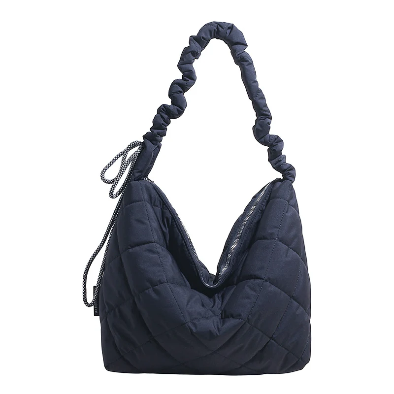 Gepolsterte Puffer Schultertasche