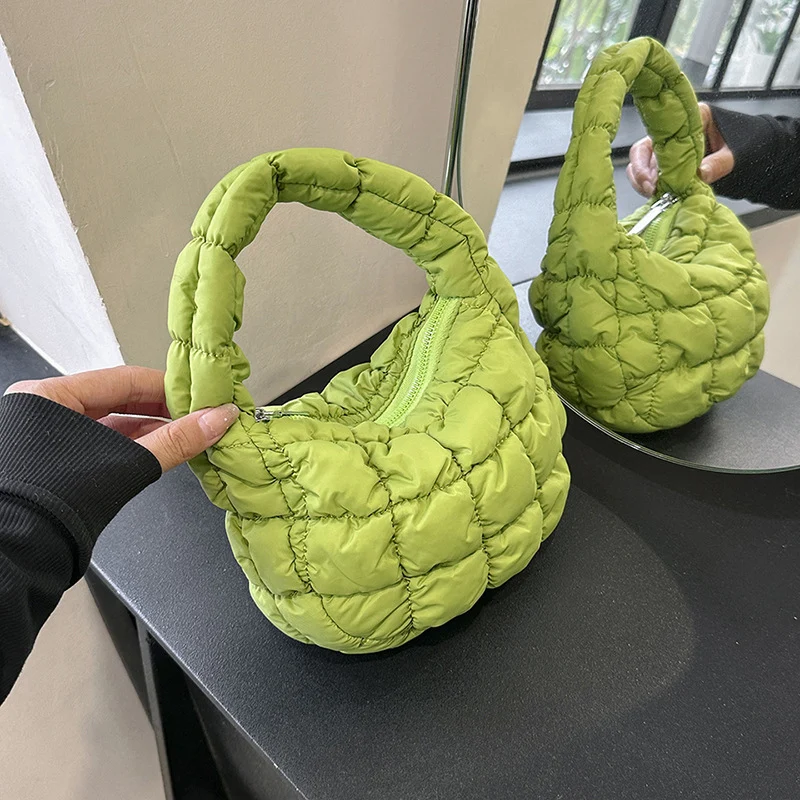 Gepolsterte Puffer-Handtasche