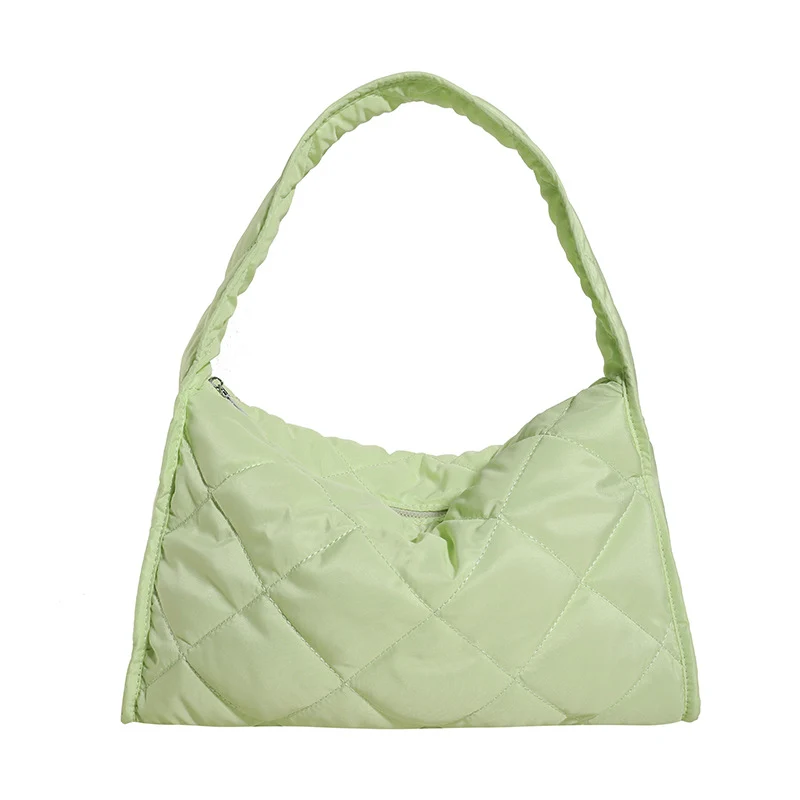 Gepolsterte Puff-Schultertasche