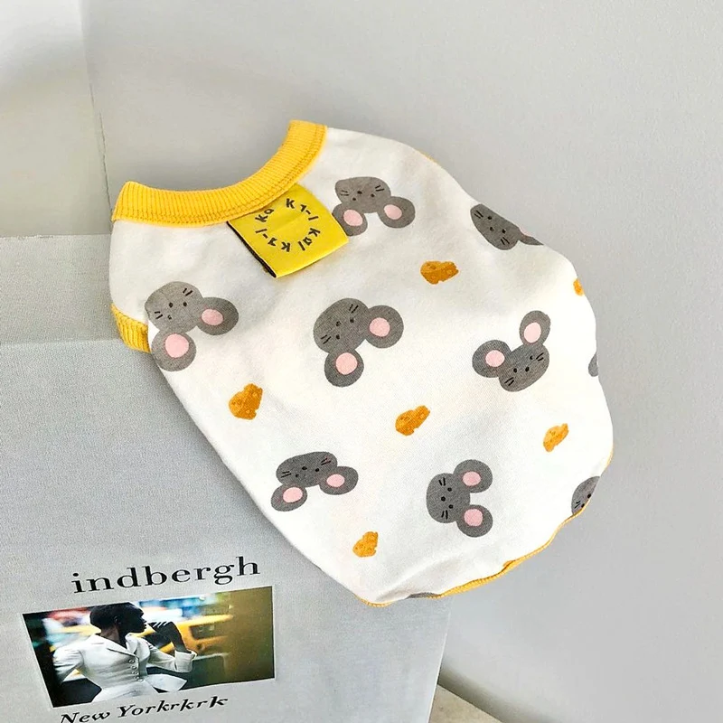 Atmungsaktives Sommer-Tanktop für kleine Hunde