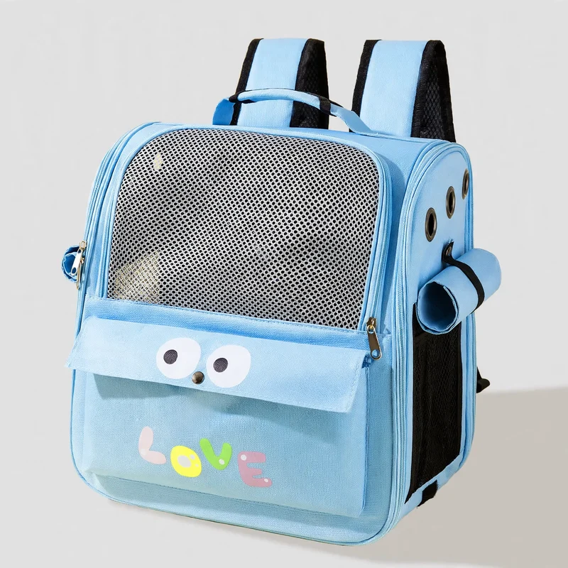 Atmungsaktiver Haustierrucksack für Katzen und Hunde