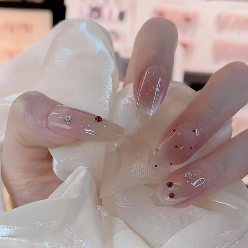 Künstlerische Lange Gel-Nagelverlängerungen