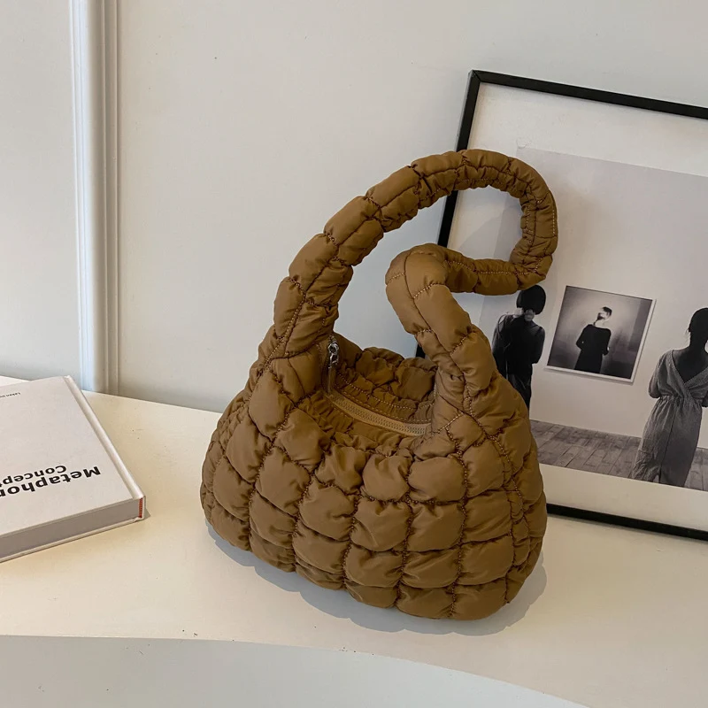 Gepolsterte Casual-Handtasche
