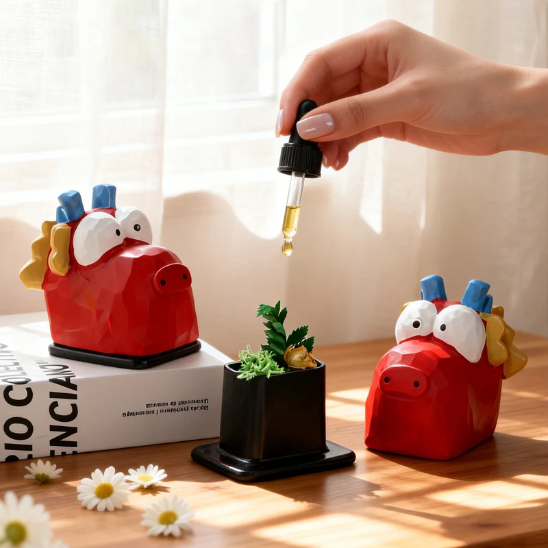 Duftstein-Set mit ätherischen Ölen