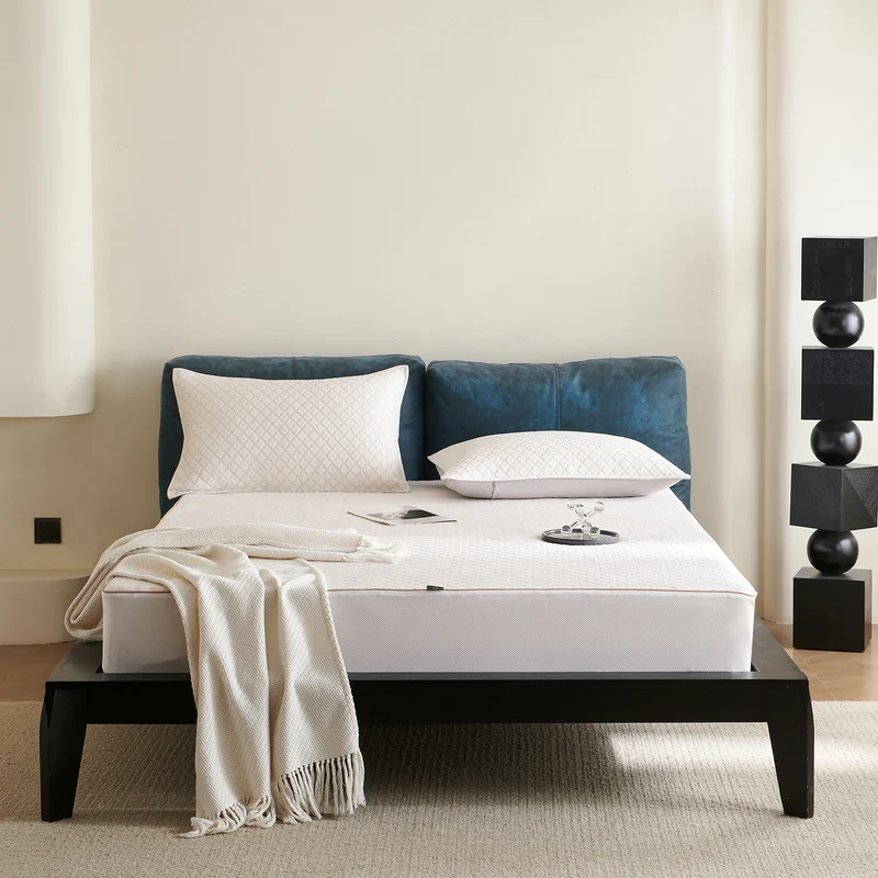 Kühlmatte aus Eismatte und Rattan, 150×200 oder 180×200 cm