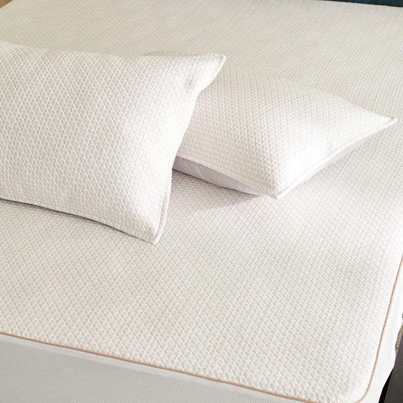 Kühlmatte aus Eismatte und Rattan, 150×200 oder 180×200 cm