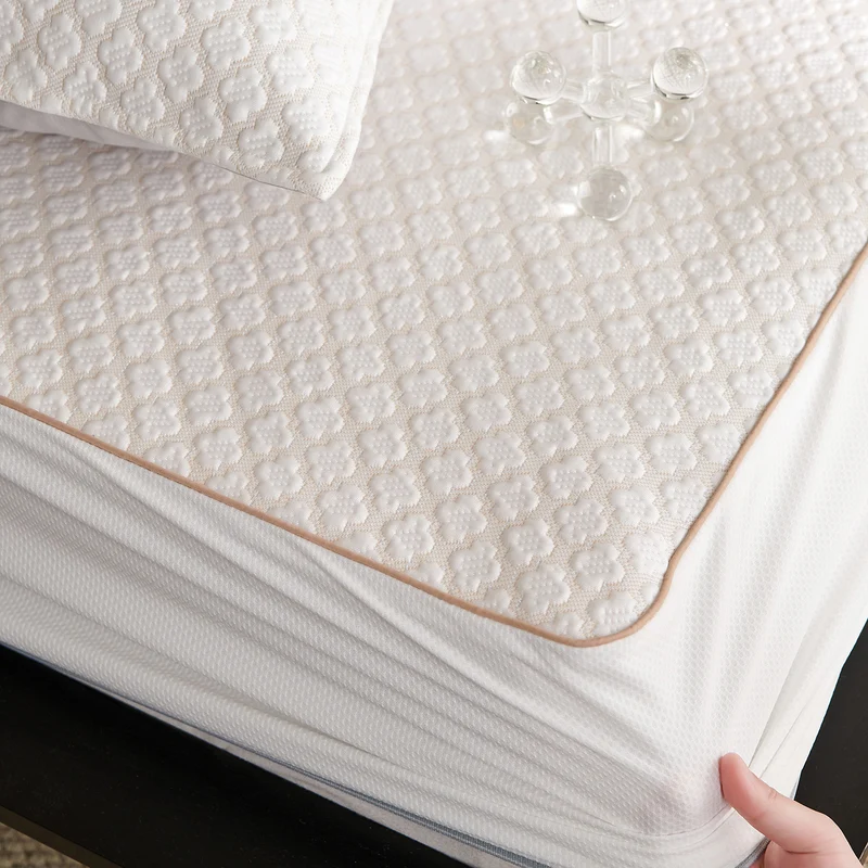 Kühlmatte aus Eismatte und Rattan, 150×200 oder 180×200 cm