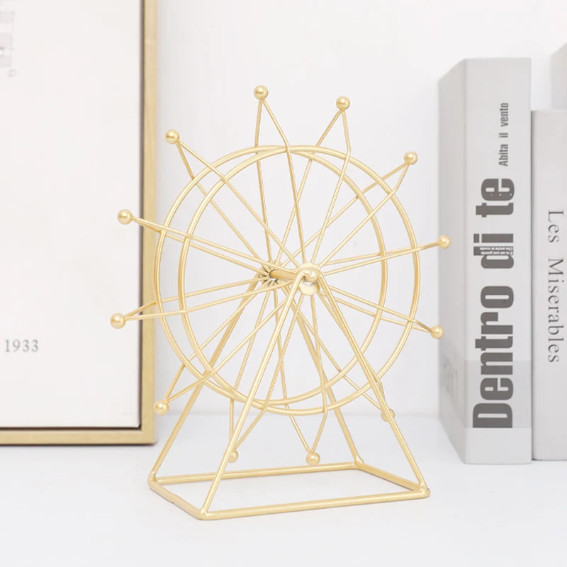 Drehbares Riesenrad-Modell, Eisen, europäischer Stil