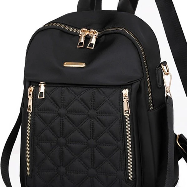 Damen gesteppter Mehrfachtaschen Rucksack Brehn