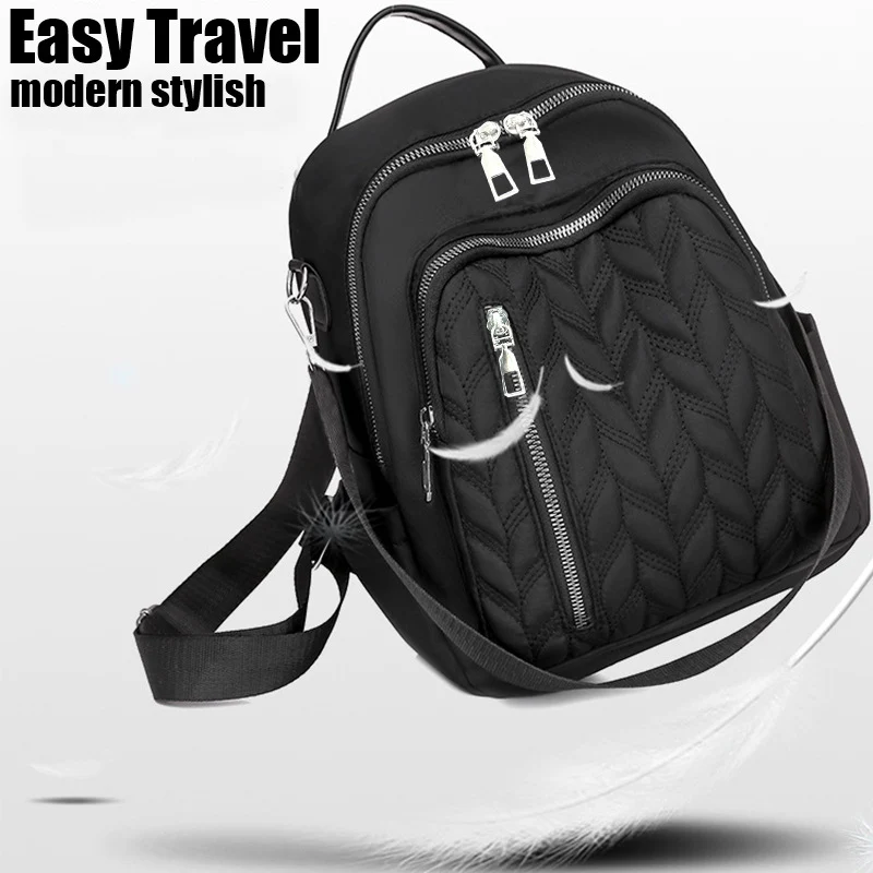 Damen gesteppter multifunktionaler Rucksack Brehn