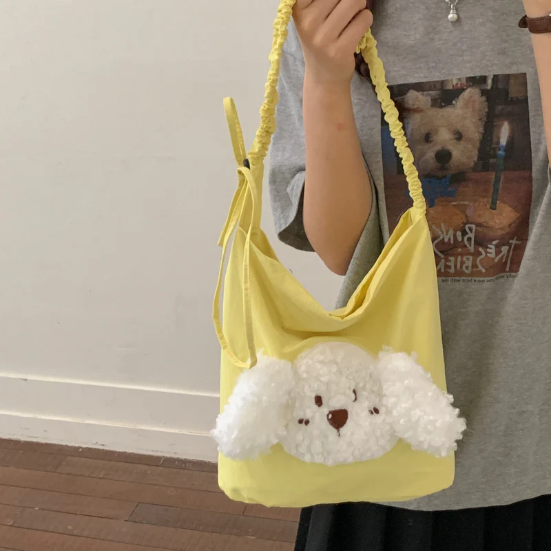 Verspielt Dog-Themen Schultertasche