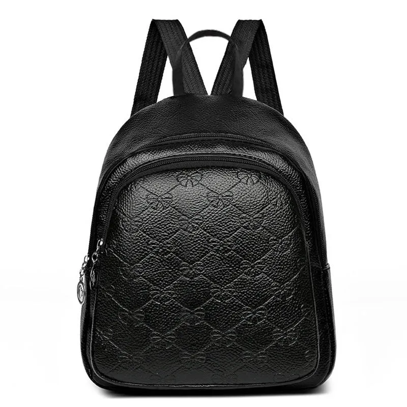 Damen Elegante Strukturierte Mini-Rucksack Brehn