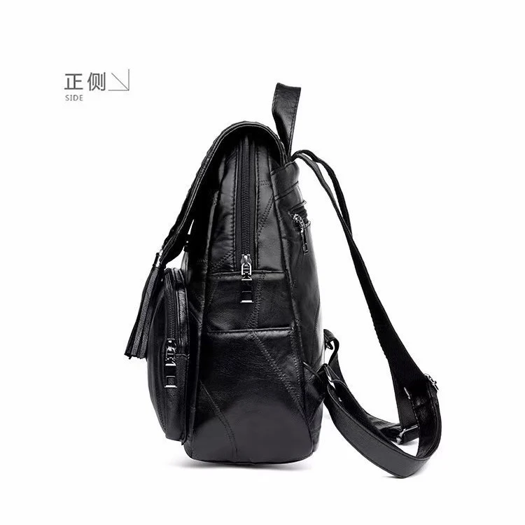 Frauen Elegante Leder Rucksack Brehn