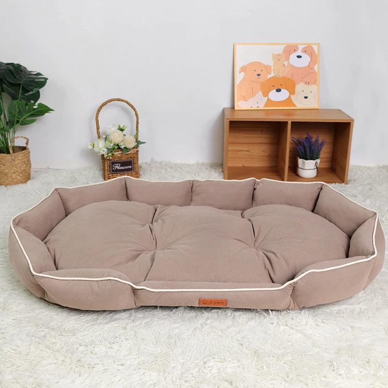 Rundes Plüsch-Nest Hundebett