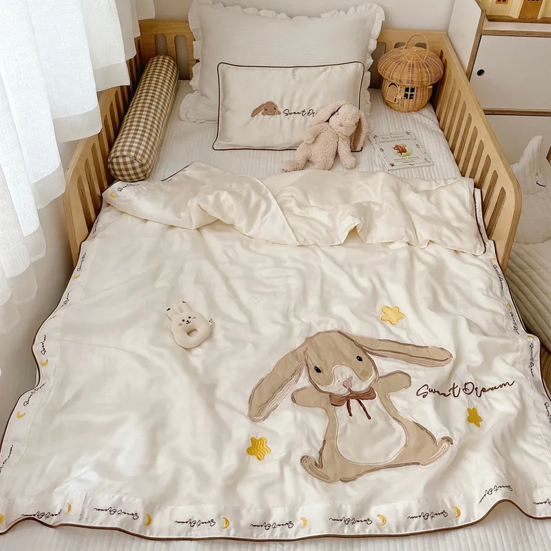 Sommerdecke aus Lyocell mit Seidenfüllung