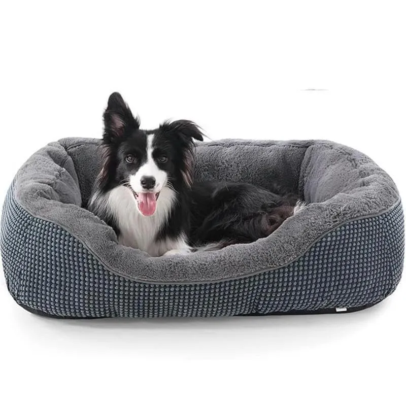 Plüsch Kuschel-Hundebett