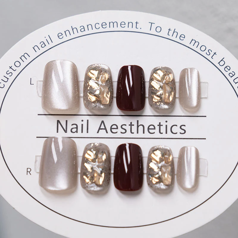 Elegantes Press-On Nagelkunst Set 1791110228