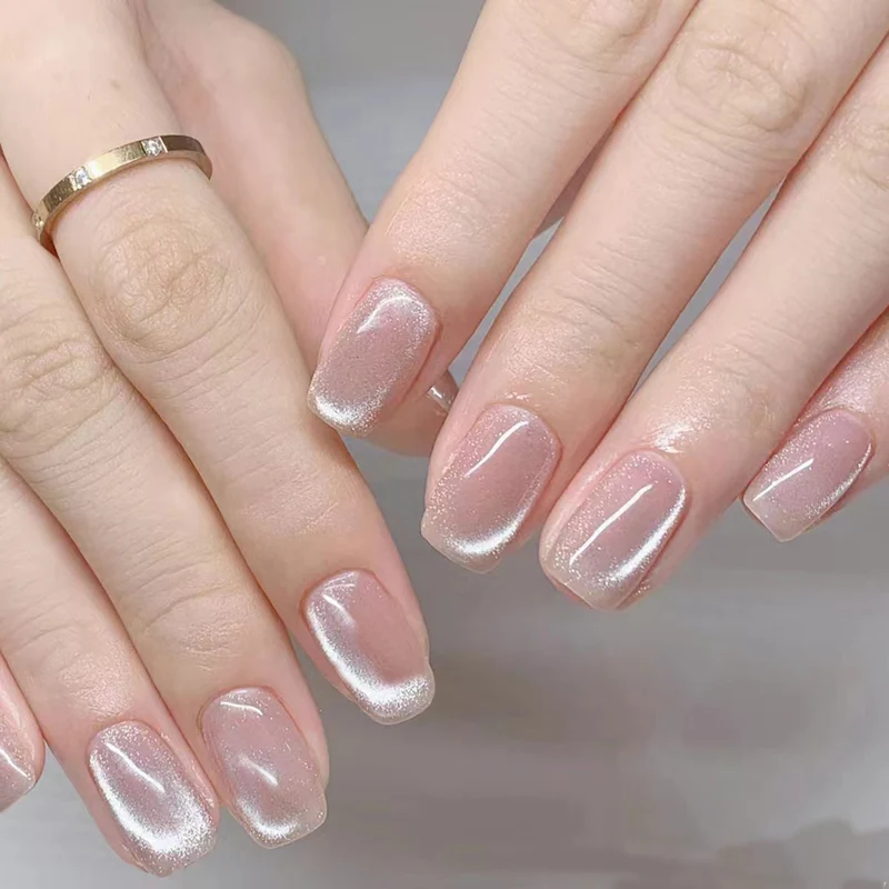 Elegantes Press-On-Nagelset mit glänzendem Finish 1791110649