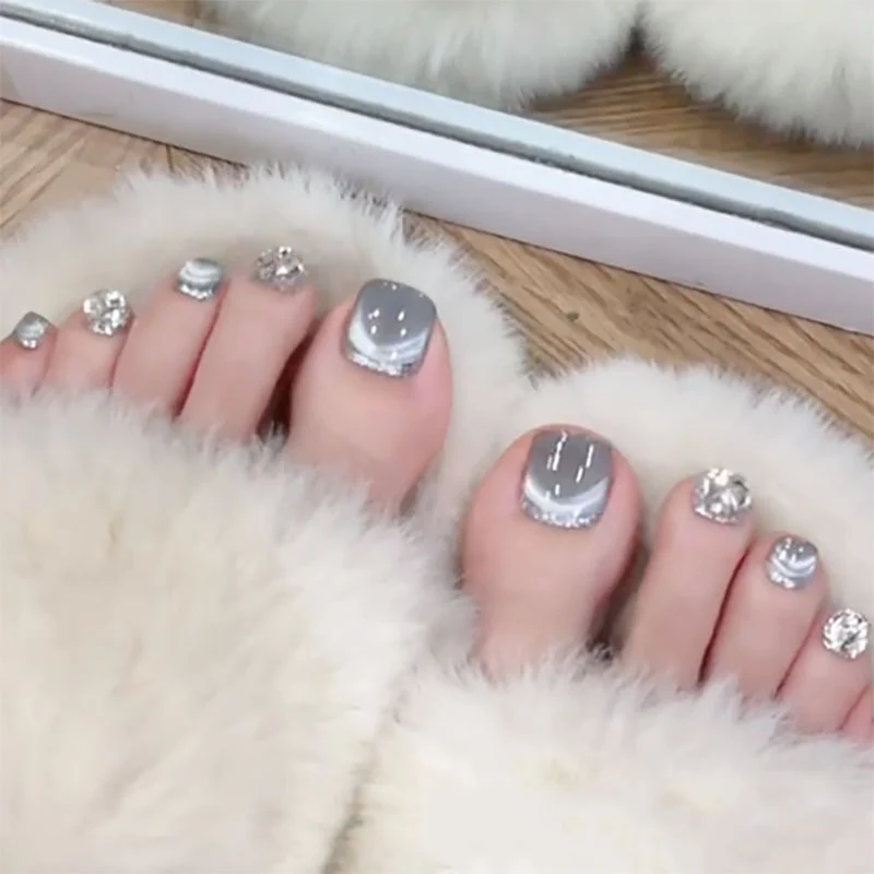 Elegantes Pediküre Nagelkunst Set