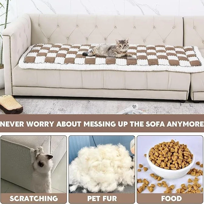 Luxuriöser gesteppter Hundesofa-Schutz Hundebett