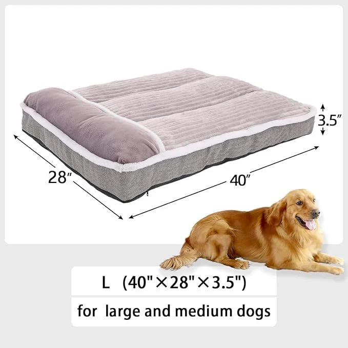 Luxuriöses weiches erhöhtes Matratzen-Hundebett