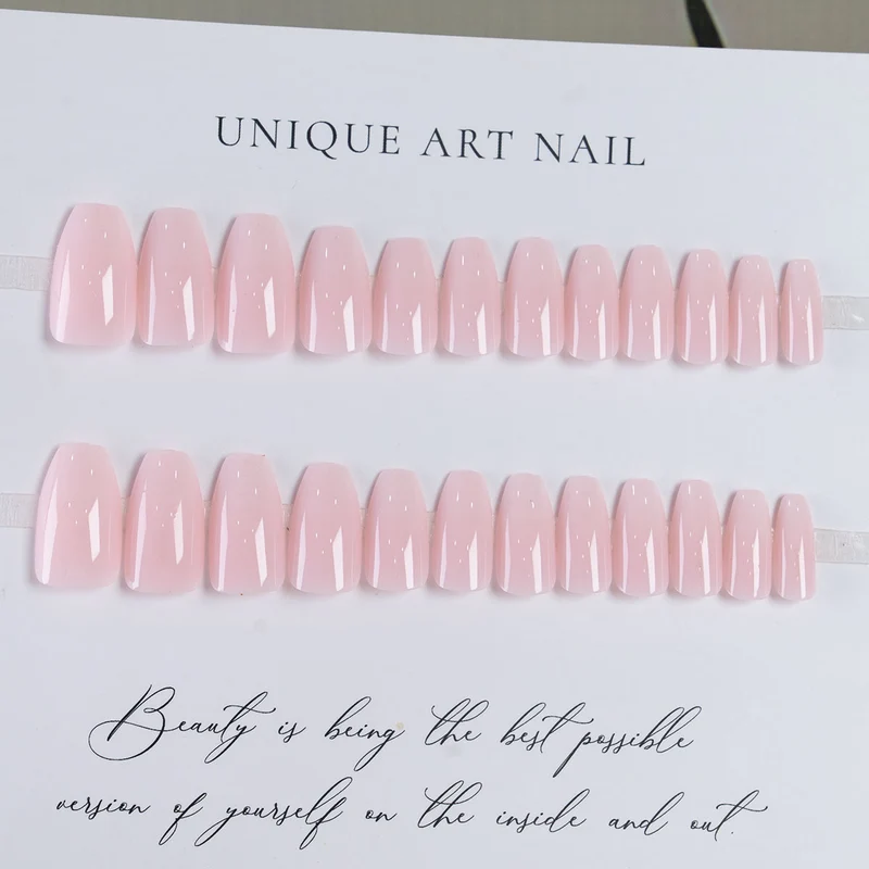 Elegante Ombre Acryl Press-On Nägel