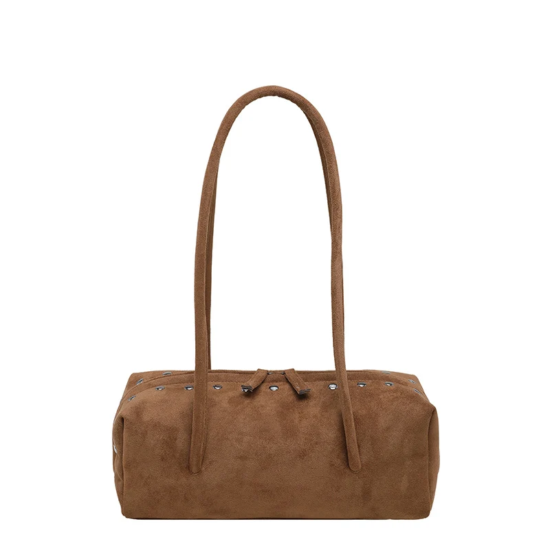 Elegante Wildleder-Handtasche