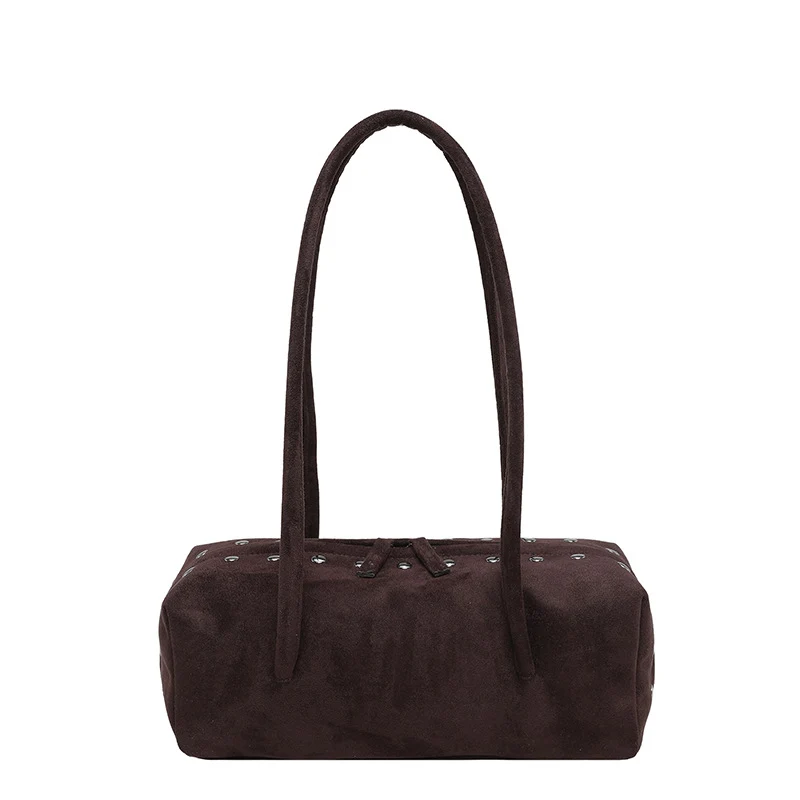 Elegante Wildleder-Handtasche