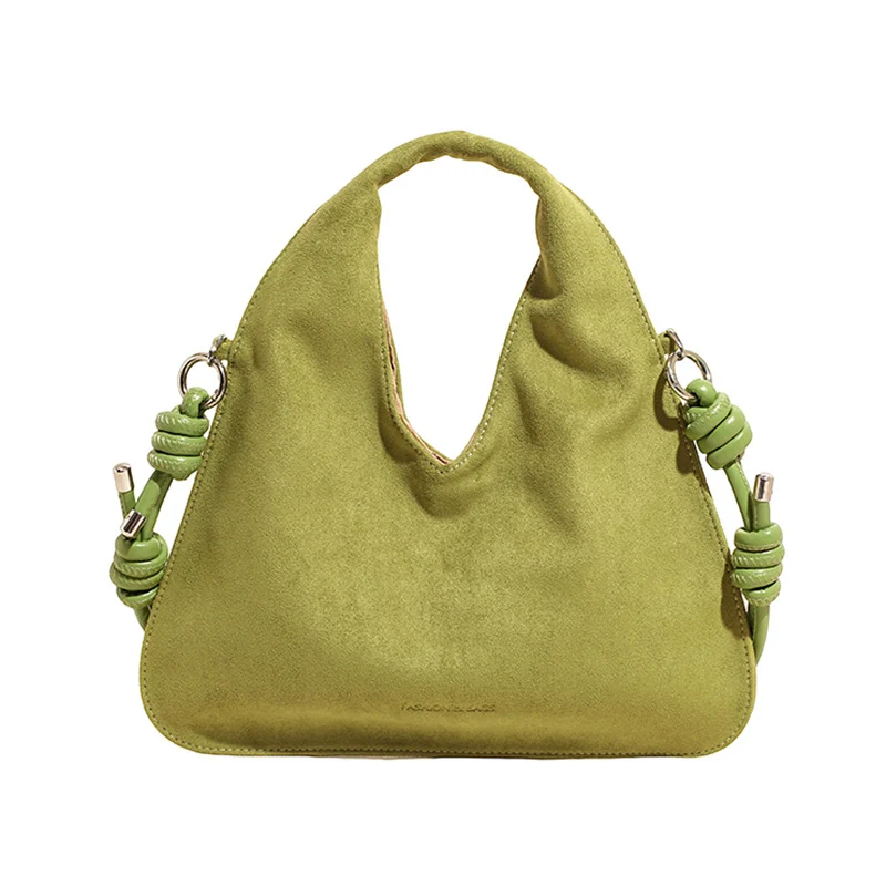 Wildleder Hobo Tasche
