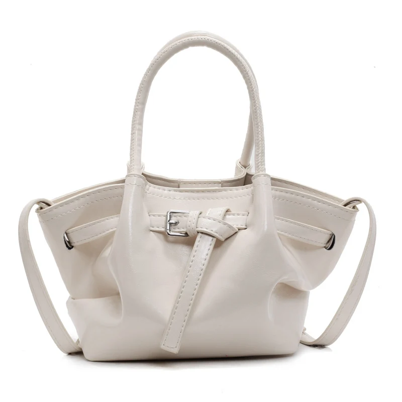 Strukturierte Mini-Handtasche