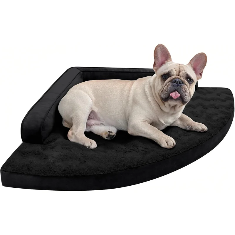 Halbmondförmiges orthopädisches Hundebett