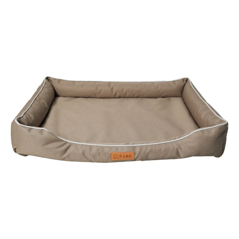 Luxuriöses, stützendes Hundebett