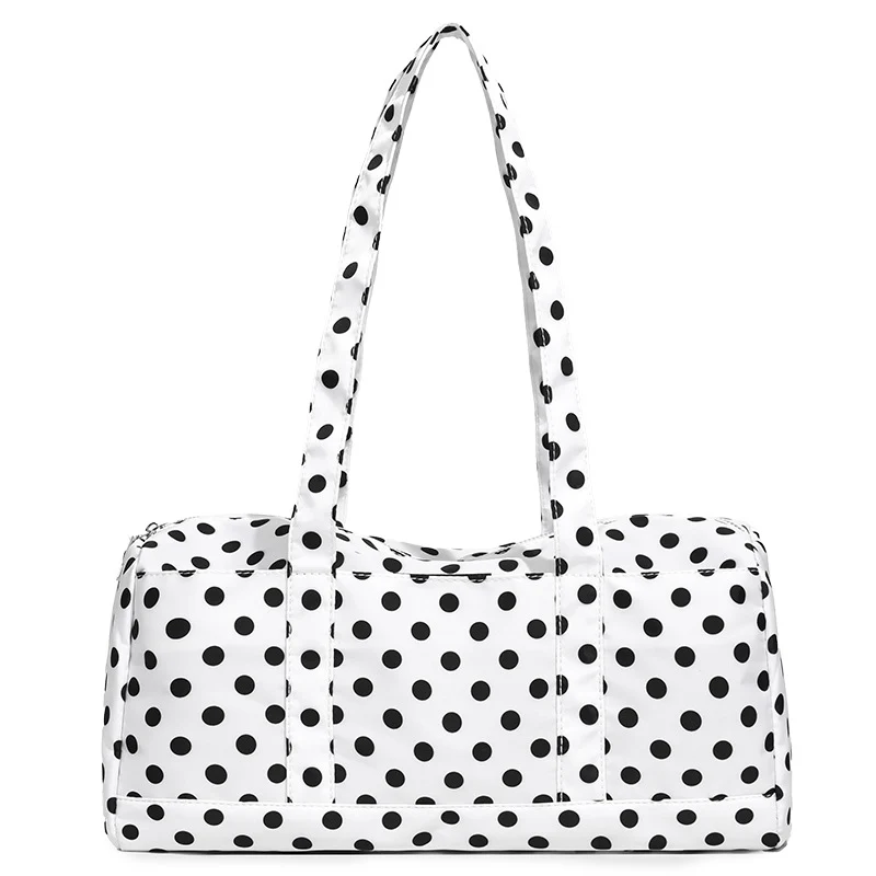Funktionale gepunktete Wochenendreisetasche
