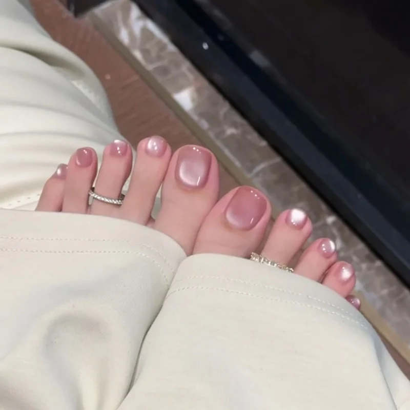 Elegante Metallische Nagelkunst