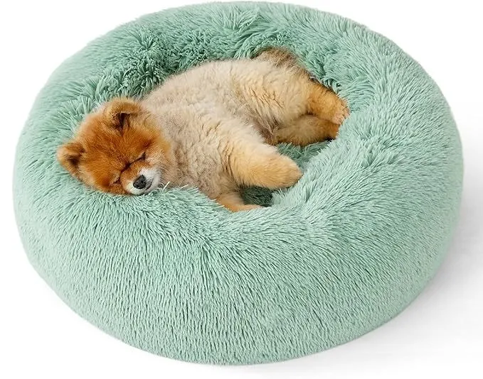 Gemütliches rundes Nest-Hundebett