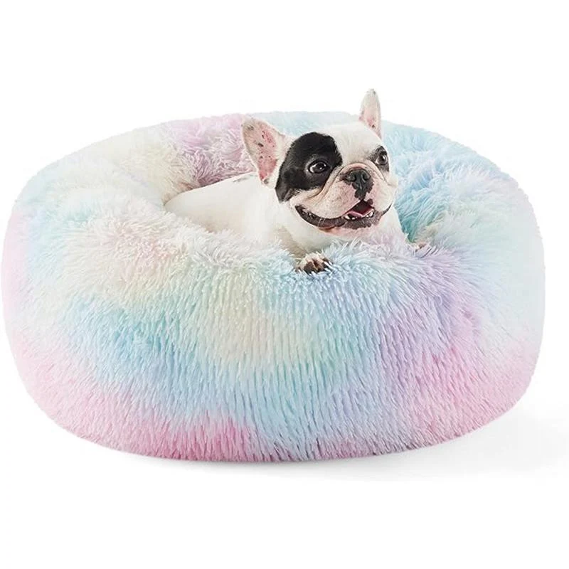Gemütliches rundes Nest-Hundebett