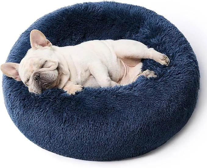 Gemütliches rundes Nest-Hundebett
