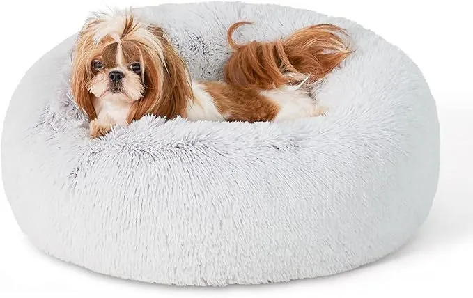 Gemütliches rundes Nest-Hundebett