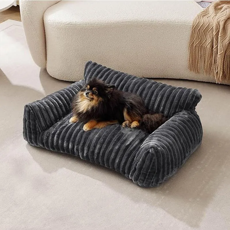 Weiches Plüsch Lounge Hundebett