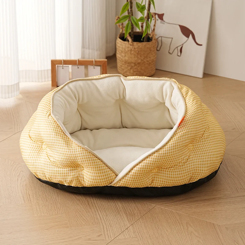 Luxuriöses Plüsch-Nest-Hundebett